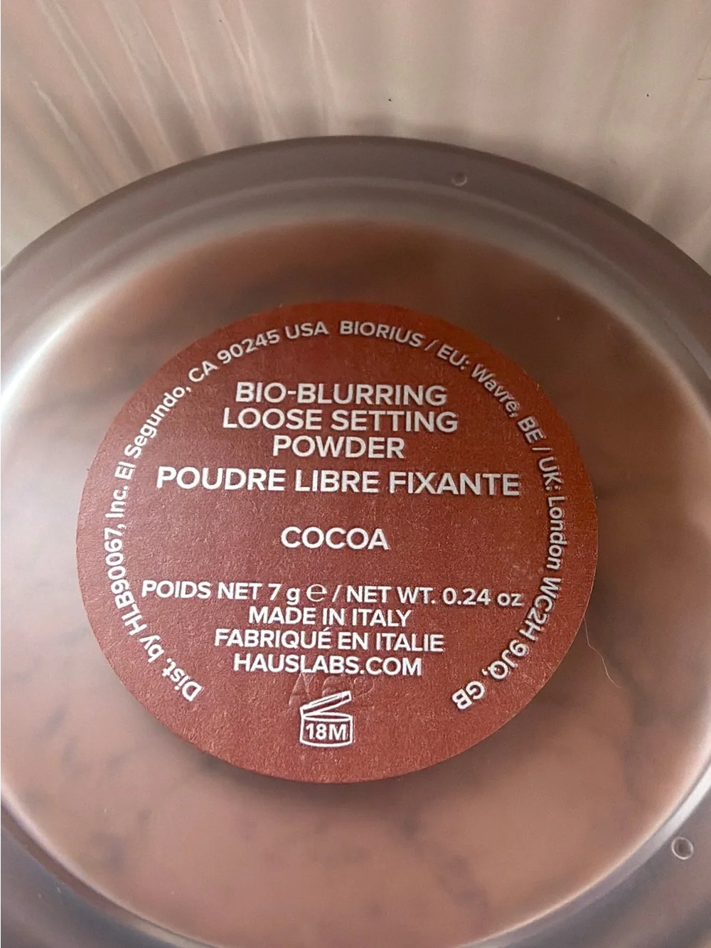 Haus Labs By Lady Gaga Bio-Blurring Loose Setting Powder - COCOA